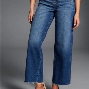 Buckle Jeans- Fit No. 53 Cropped Wide Leg Stretch Jean- Grasso